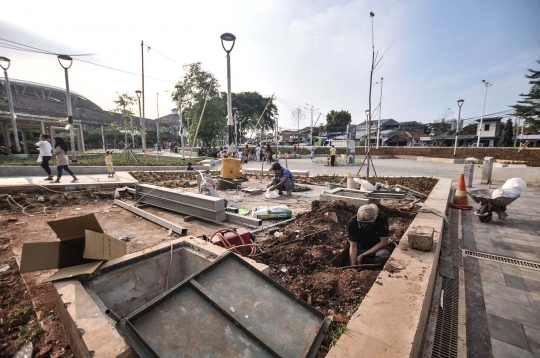 Proyek Revitalisasi Stasiun Manggarai Hampir Rampung