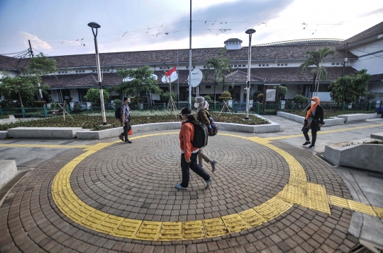 Proyek Revitalisasi Stasiun Manggarai Hampir Rampung