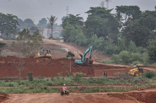 Proyek Tol Cijago Seksi 3 Terus Dikebut