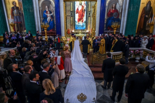 Kemegahan Royal Wedding Kerajaan Rusia