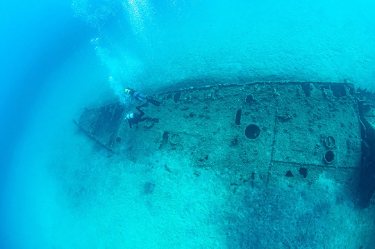 Melihat Bangkai Kapal Perang Dunia I di Dasar Laut Turki