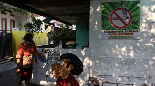 Kampung Bebas Asap Rokok di Matraman