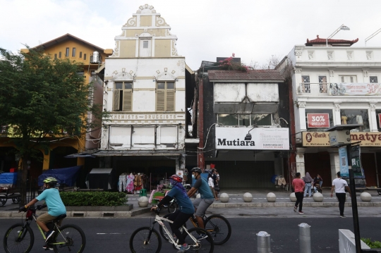 Suasana Kawasan Wisata di Jalan Malioboro Kembali Ramai