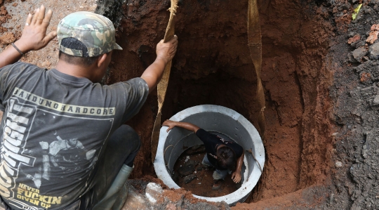 Pemprov DKI Kebut Pembuatan Sumur Resapan