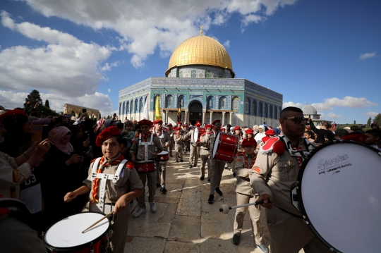 Kemeriahan Perayaan Maulid Nabi SAW di Yerusalem