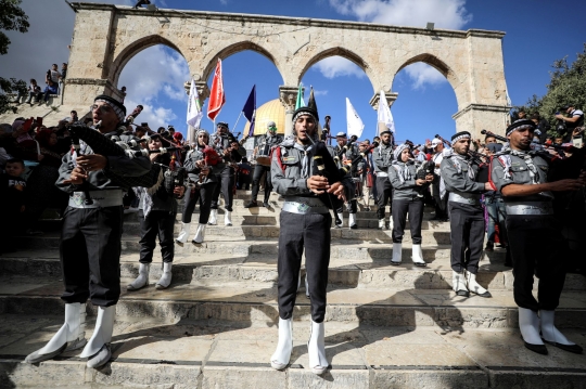 Kemeriahan Perayaan Maulid Nabi SAW di Yerusalem