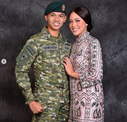 Potret Cantik Nadhila Maharani, Puteri Indonesia Sulsel 2018 Dinikahi Perwira TNI