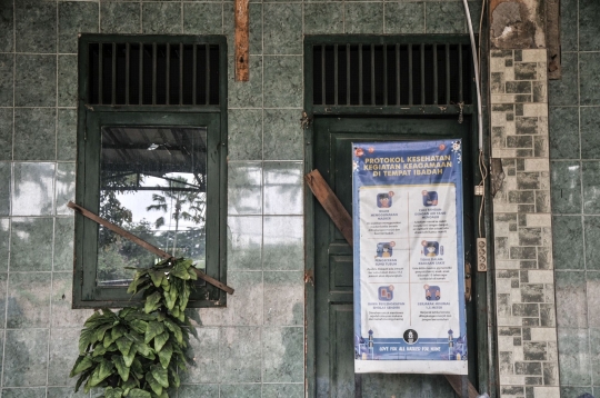 Suasana Masjid Ahmadiyah Pasca Disegel Ulang Pemkot Depok