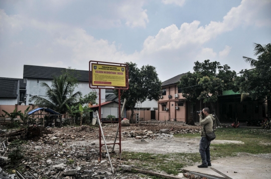 Suasana Masjid Ahmadiyah Pasca Disegel Ulang Pemkot Depok