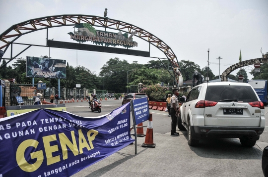 Pemberlakuan Ganjil Genap di Tempat Wisata