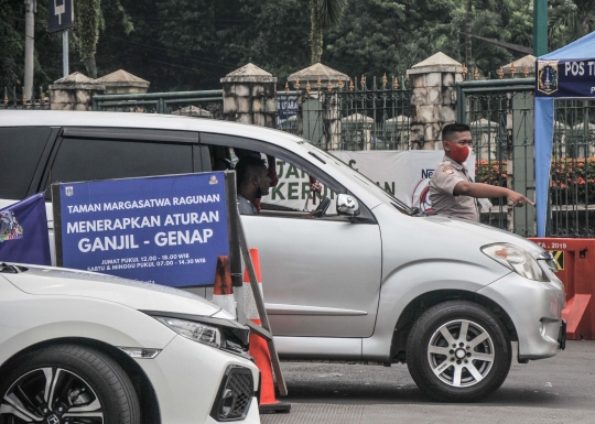 Pemberlakuan Ganjil Genap di Tempat Wisata