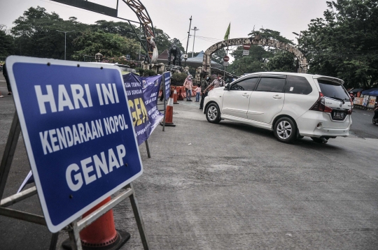 Pemberlakuan Ganjil Genap di Tempat Wisata