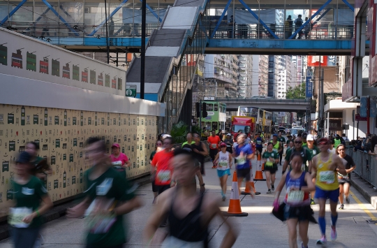 Melihat Keseruan Hong Kong Marathon 2021