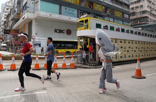 Melihat Keseruan Hong Kong Marathon 2021