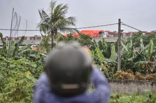 Kondisi Ringsek Kereta LRT Jabodebek Usai Tabrakan di Cibubur