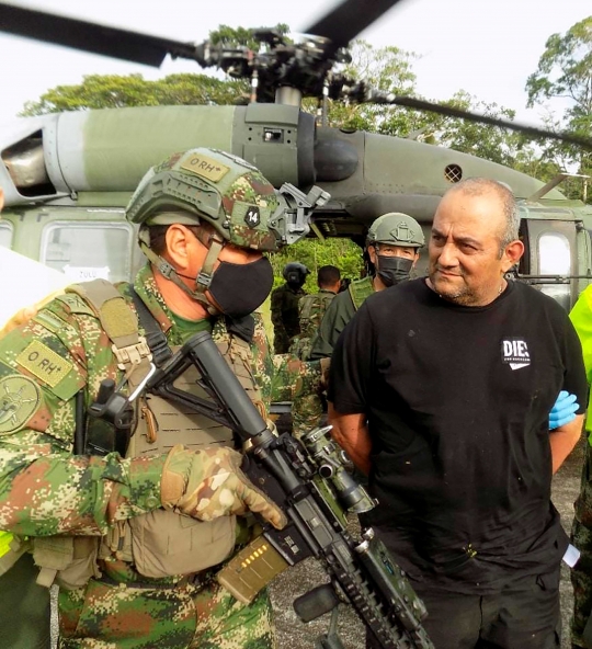 Gembong Narkoba Paling Dicari Berhasil Ditangkap Militer Kolombia