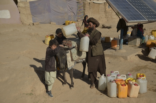 Potret Warga di Pelosok Afghanistan Dilanda Kekeringan