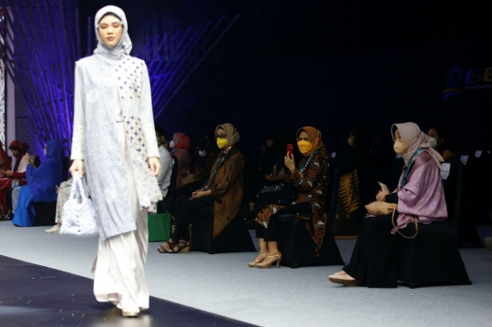 Suasana Fashion Show Ibu Kota di Tengah Pandemi