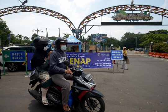 Penerapan Ganjil Genap di Taman Margasatwa Ragunan