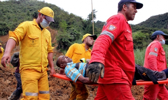 11 Orang Tewas Akibat Longsor di Kolombia