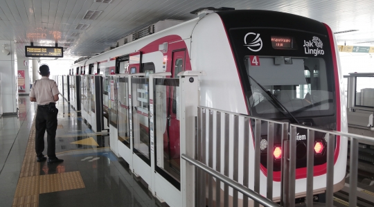 LRT Jakarta Rute Velodrome-Gading Sepi Peminat