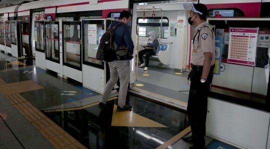 LRT Jakarta Rute Velodrome-Gading Sepi Peminat