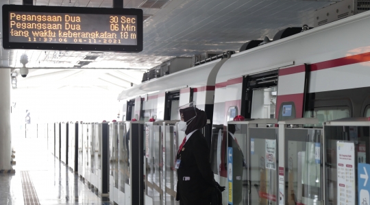 LRT Jakarta Rute Velodrome-Gading Sepi Peminat