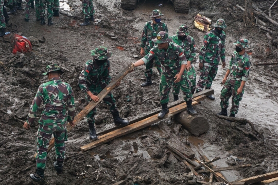 Aksi Penanganan Dampak Banjir Bandang di Kota Batu