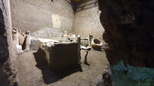 Penemuan Langka Kamar Budak Era Romawi di Kota Kuno Pompeii