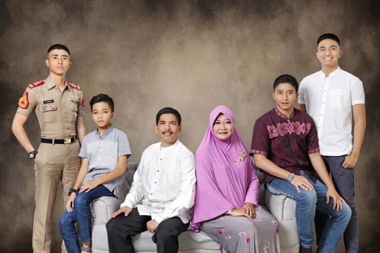 Potret Keluarga Anggota TNI, Ayah Jenderal, Anak-anaknya Perwira