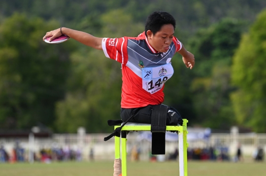 Kegigihan Atlet Disabilitas di Peparnas XVI Papua