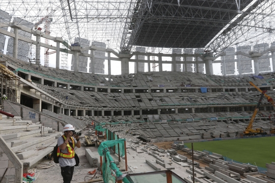 Kondisi Terkini Pembangunan Jakarta International Stadium