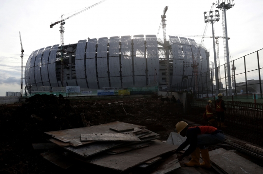 Kondisi Terkini Pembangunan Jakarta International Stadium