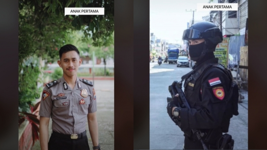 Potret Tiga Kakak Beradik Sukses jadi Polisi Bikin Bangga, Ortunya Bukan Abdi Negara