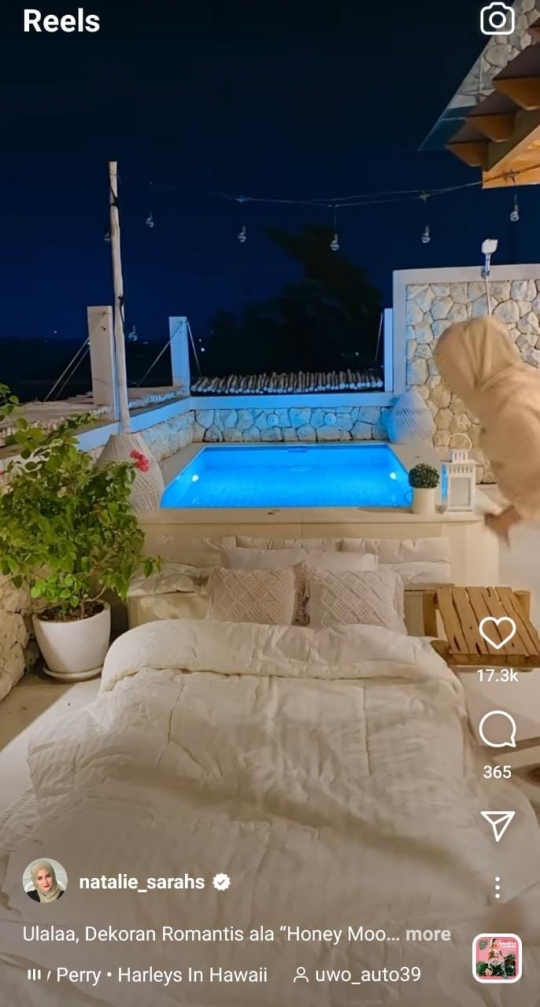 Potret Rooftop Rumah Nathalie Sarah, Asli Keren Banget Bak di Santorini