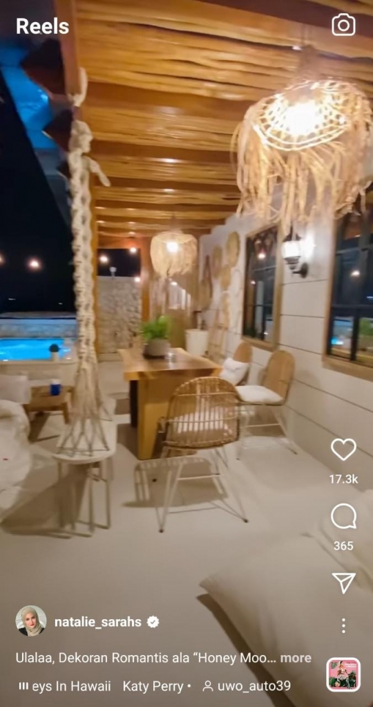 Potret Rooftop Rumah Nathalie Sarah, Asli Keren Banget Bak di Santorini