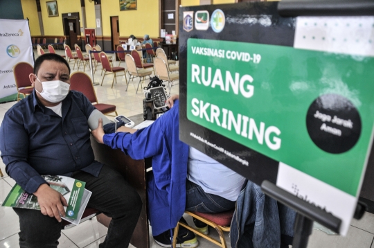 Vaksinasi Dosis Kedua di Indonesia Capai 41,45 Persen