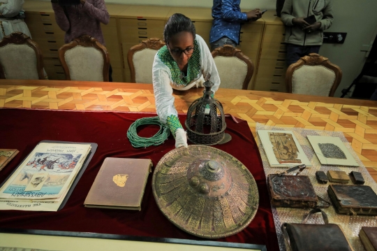 Artefak Ethiopia Kembali Setelah Satu Setengah Abad Hilang