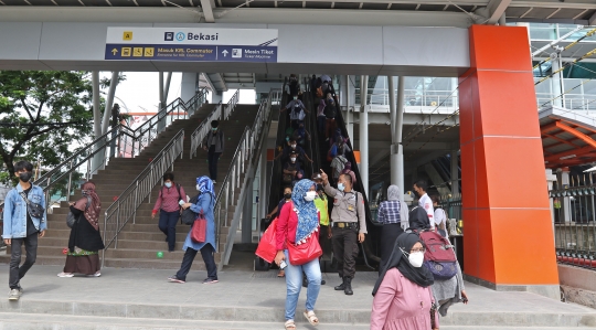 Bangunan Baru Stasiun Bekasi Diaktifkan Layani Penumpang KRL