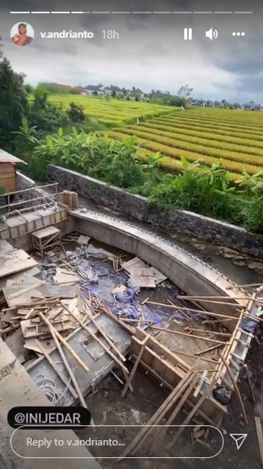 5 Potret Calon Rumah Jedar & Vincent, di Pinggir Sawah dan Mewah Ada Kolam Renangnya