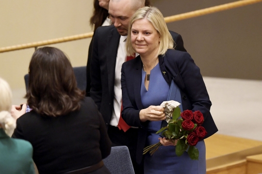 Ini PM Perempuan Pertama Swedia yang Mundur Setelah Beberapa Jam Menjabat