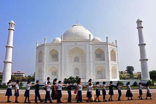 Pria India Bangun Replika Taj Mahal Sebagai Bukti Cinta kepada Istri