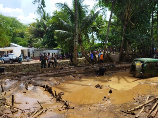 Kondisi Kabupaten Garut Setelah Banjir Bandang