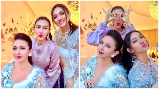 Potret Ibu Kombes Cantik Heni Tania di Acara Fashion Show, Pesan Ditulis Ngena Banget