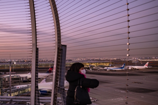 Suasana Bandara Jepang Jelang Larangan Masuk Warga Asing