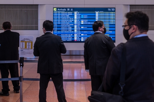 Suasana Bandara Jepang Jelang Larangan Masuk Warga Asing