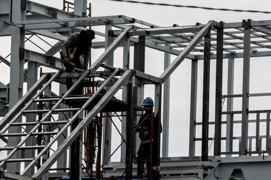 Progres JPO RPTRA Kalijodo yang Ramah Disabilitas