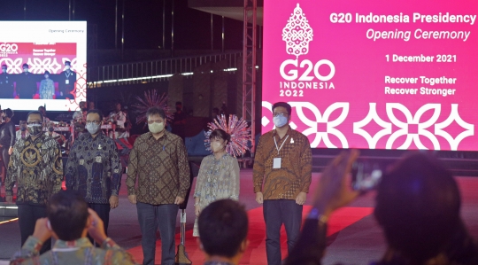 Opening Ceremony Presidensi G20 Indonesia 2022