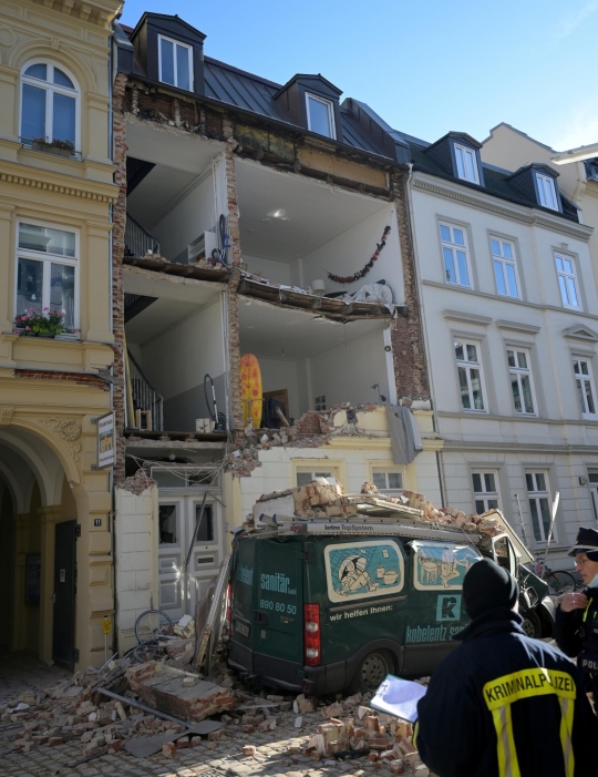 Ledakan Hancurkan Apartemen di Jerman