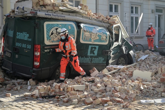 Ledakan Hancurkan Apartemen di Jerman